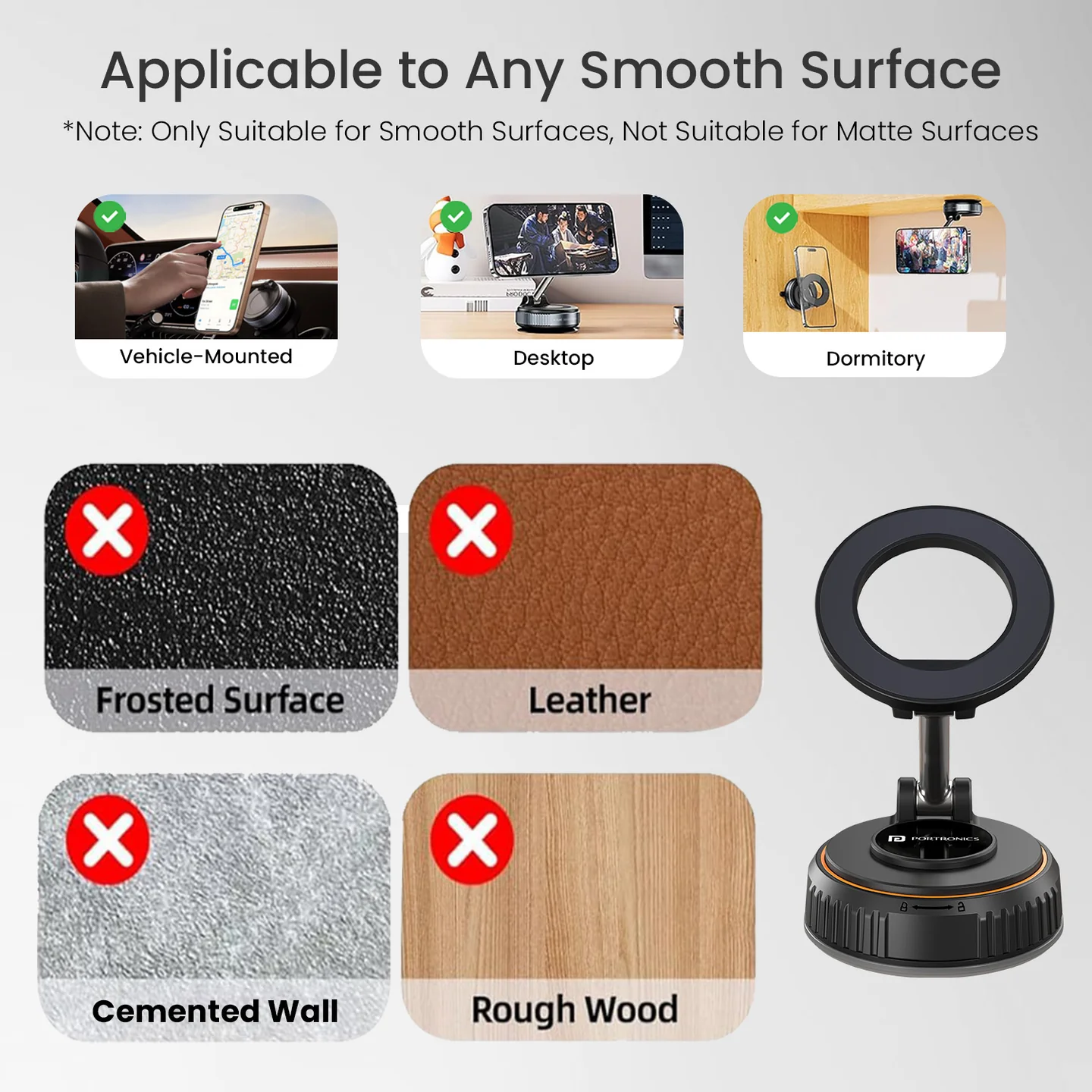 Hold Y – Magnetic Phone Holder with 360° Adjustable Viewing - Image 6